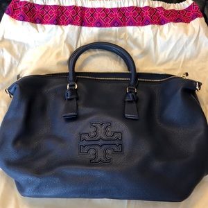 Tory Burch Leather Bag with Duster